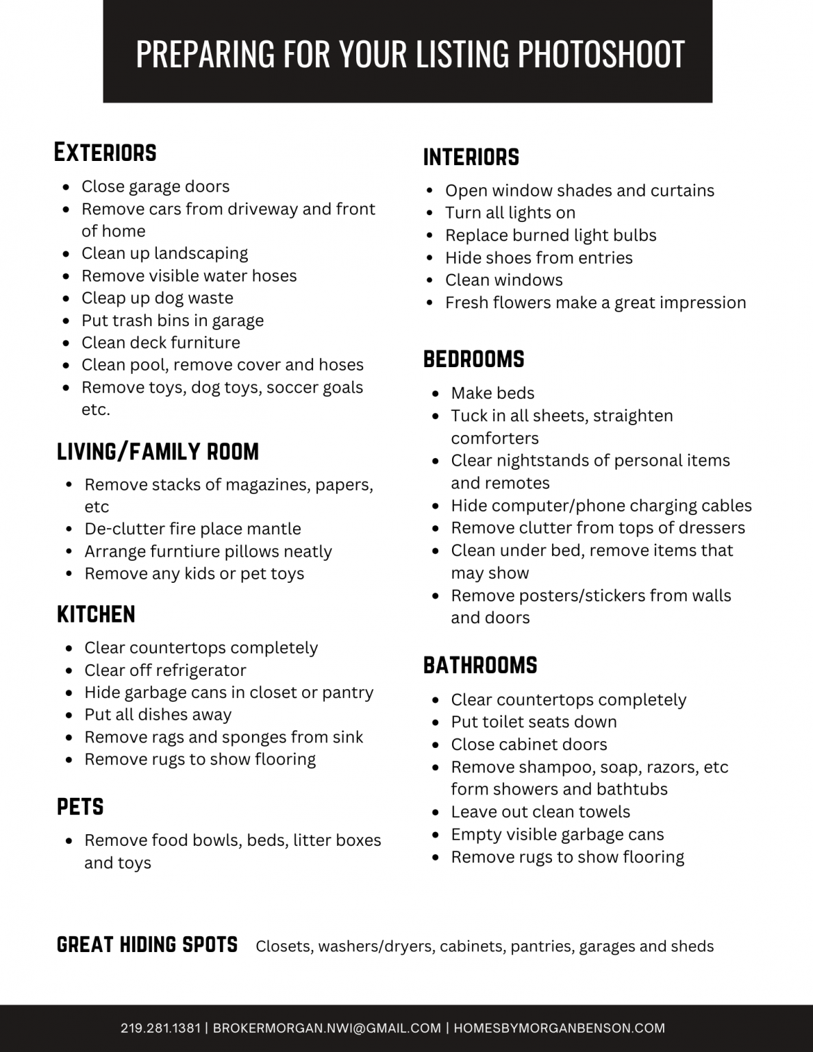 Copy of Listing Photoshoot Checklist (2)